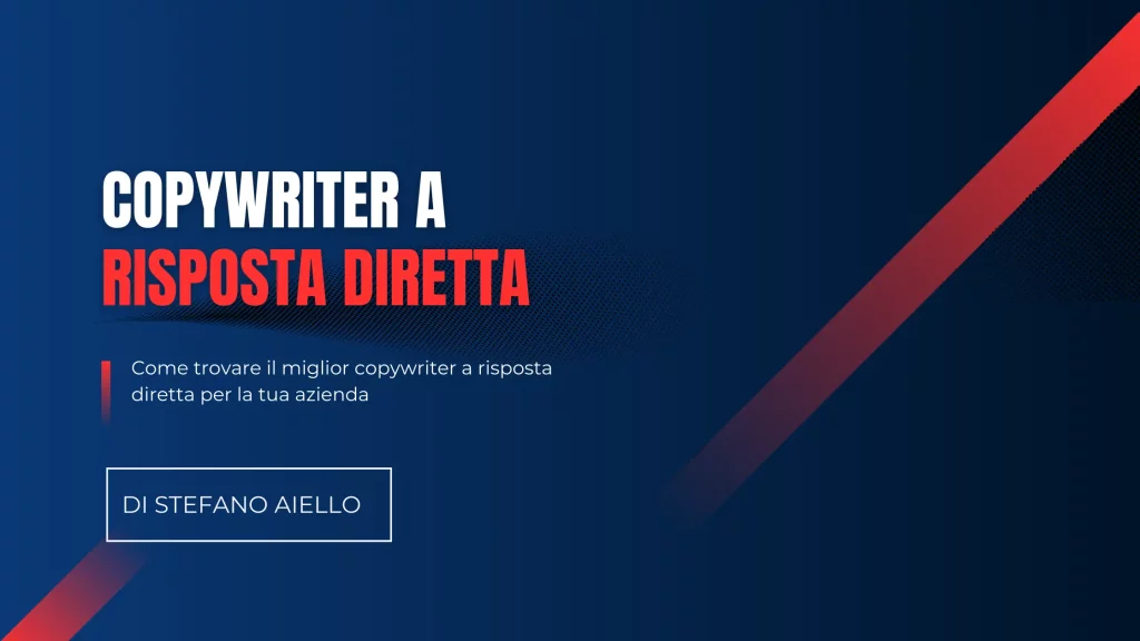 Copywriter a risposta diretta 1 Copywriter a risposta diretta 1