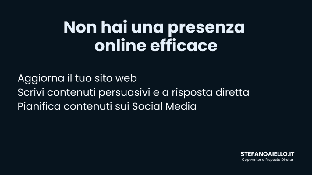 Marketing per Avvocati: 5 motivi per cui NON sta funzionando (e come risolvere) 1 marketing per avvocati non hai una presenza online efficace