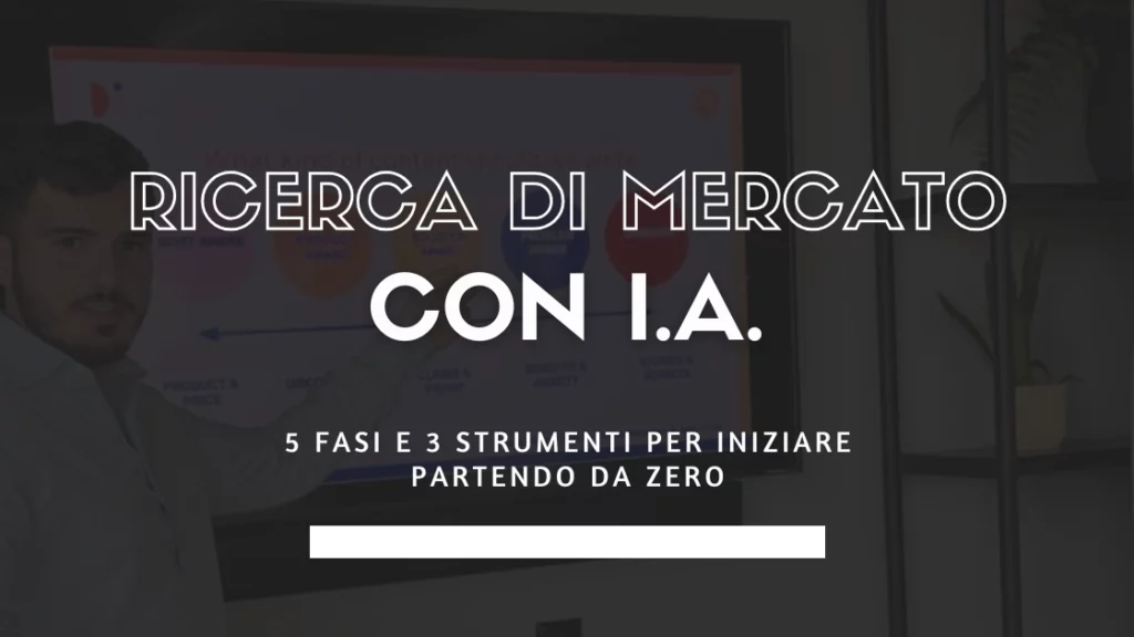 ricerca di mercato con intelligenza artificiale