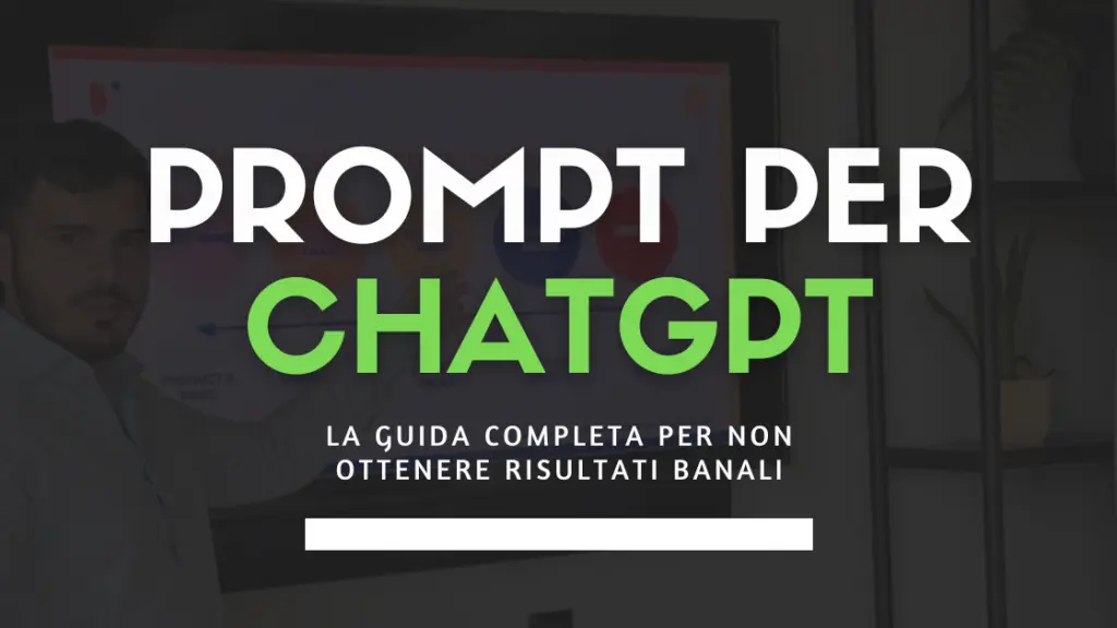 come creare un prompt per chatgpt
