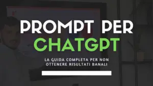 come creare un prompt per chatgpt