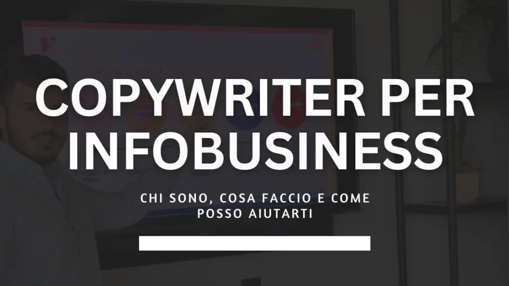 copywriter per infobusiness