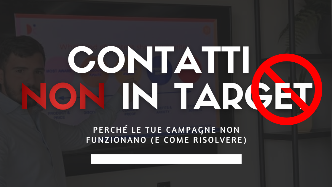 lead e contatti non in target