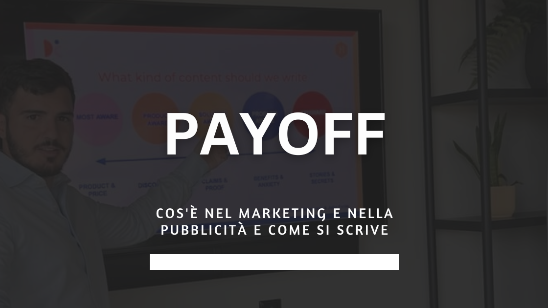 Web Copywriter: chi è e come scrive contenuti che vendono 1 payoff aziendale