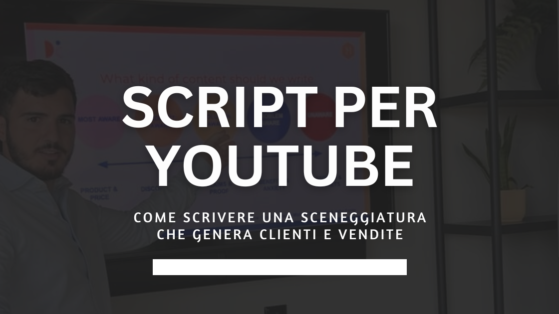 Come scrivere una sceneggiatura per YouTube