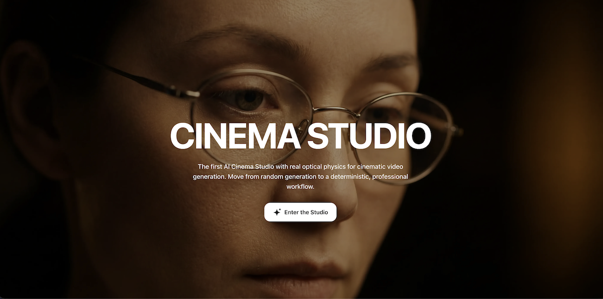 Higgsfield Cinema Studio: come creare riprese hollywoodiane con l'intelligenza artificiale