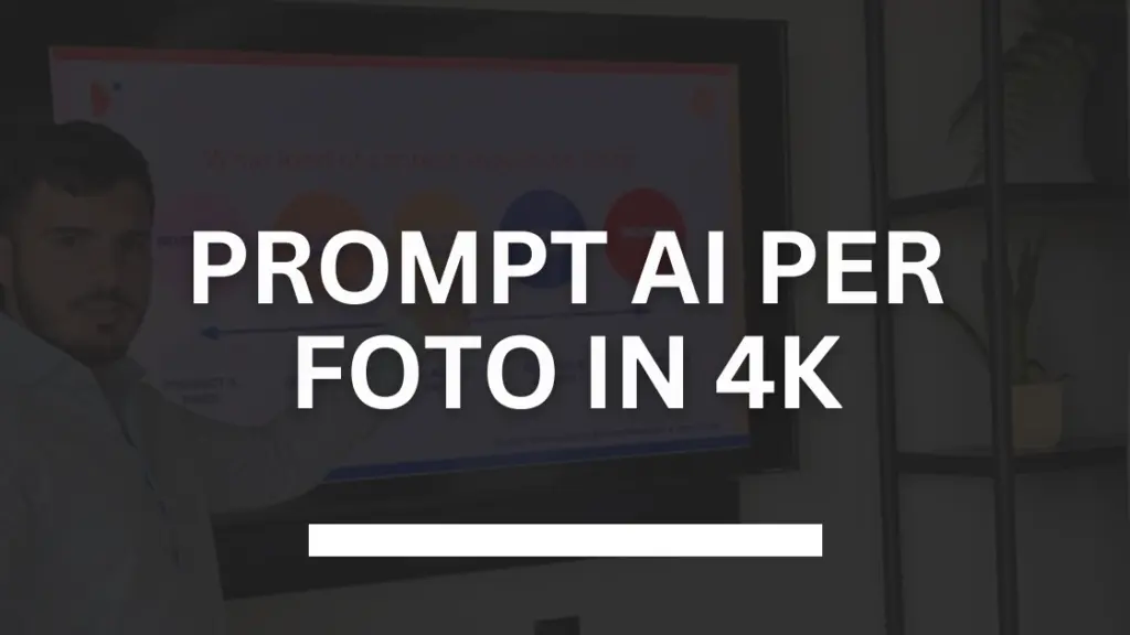 prompt AI per foto in 4K