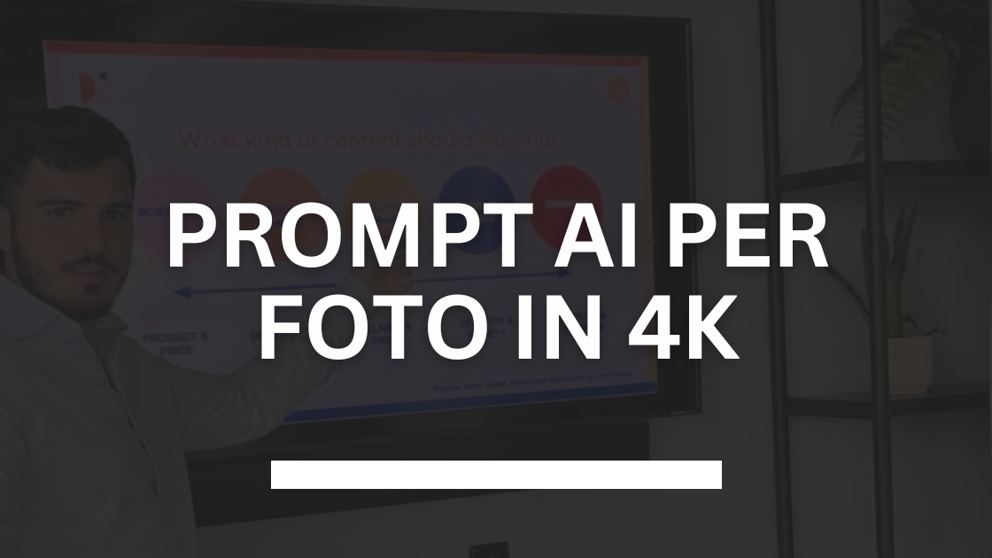 I migliori prompt AI per foto in 4K 2026 1 prompt AI per foto in 4K