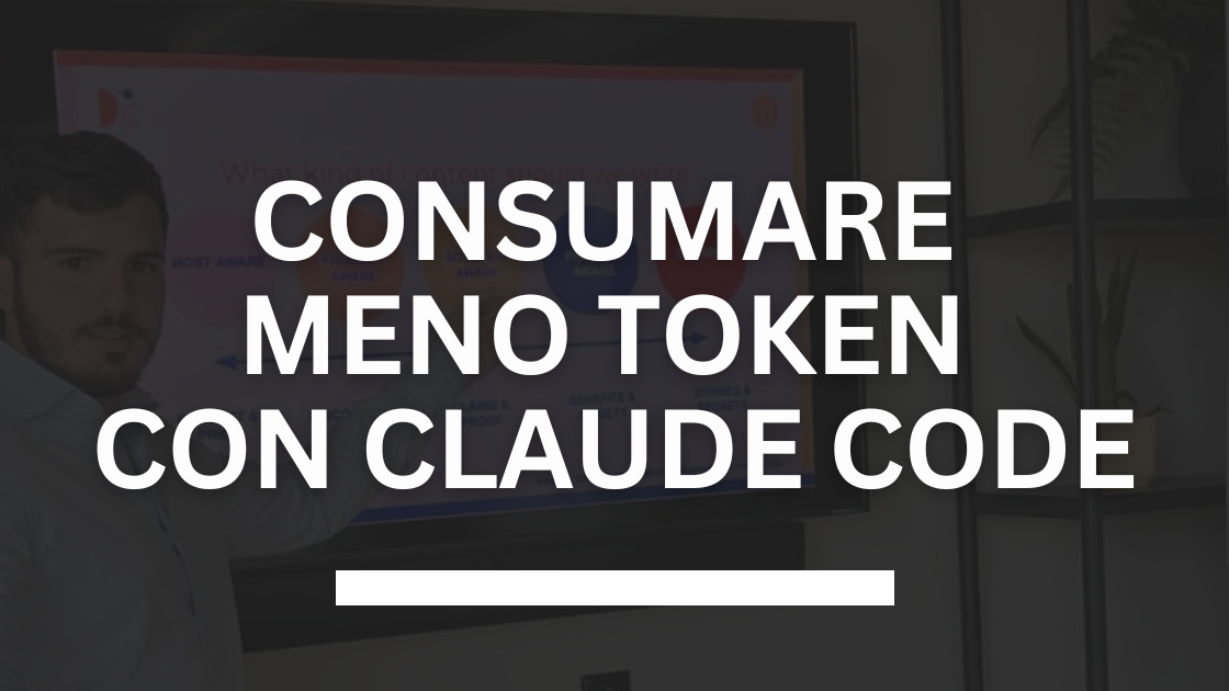 Come consumare meno token con Claude Code per ridurre costi e pagare meno 1 consumare meno token con claude code