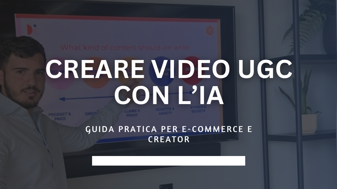 Video UGC con l'intelligenza artificiale per e-commerce: guida pratica 1 Video UGC con l'intelligenza artificiale per e-commerce guida pratica