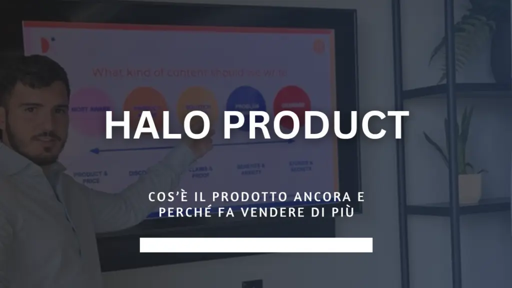 halo product cos’è il Prodotto Ancora e perché fa vendere di più