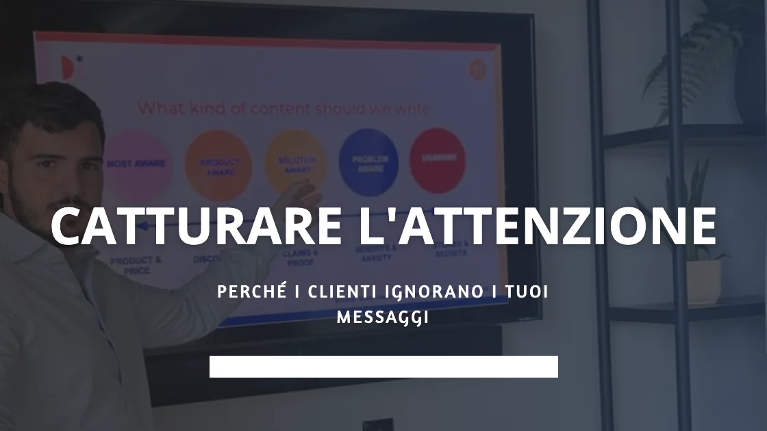 Catturare l'attenzione: perché i clienti ignorano i tuoi messaggi (e come farti leggere)